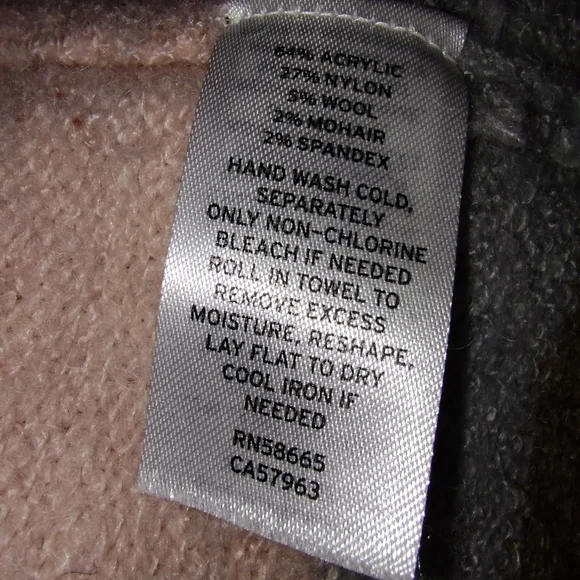 Caslon Women's Multicolor Striped Open Cardigan Sz Medium Nordstrom Wool Mohair - Picture 7 of 8